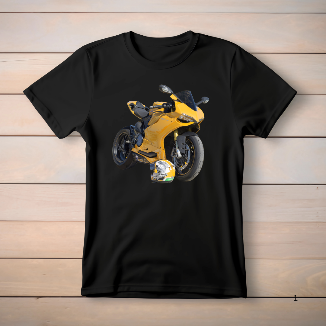 Yellow Ducati