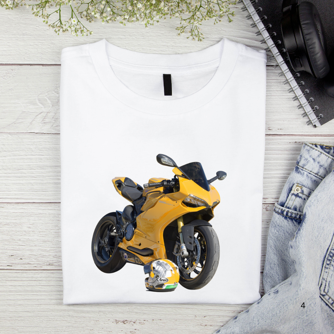 Yellow Ducati