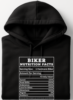 Biker Nutrition Facts - Hoodie