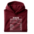 Biker Nutrition Facts - Hoodie