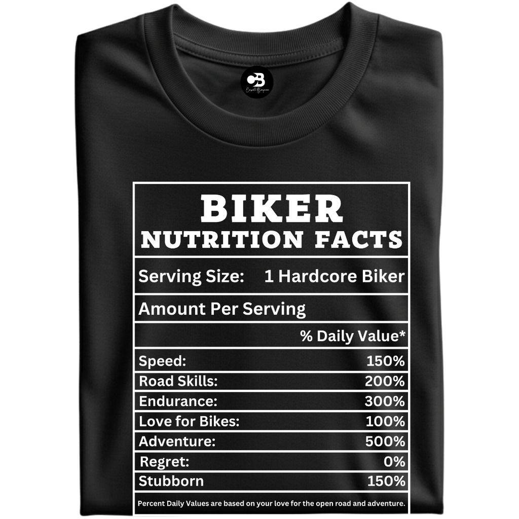 Biker Nutrition Facts
