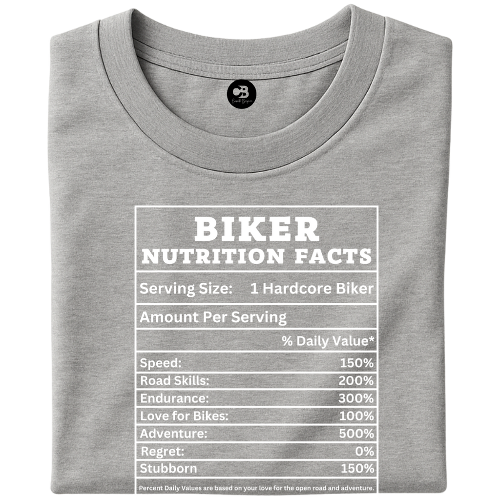Biker Nutrition Facts