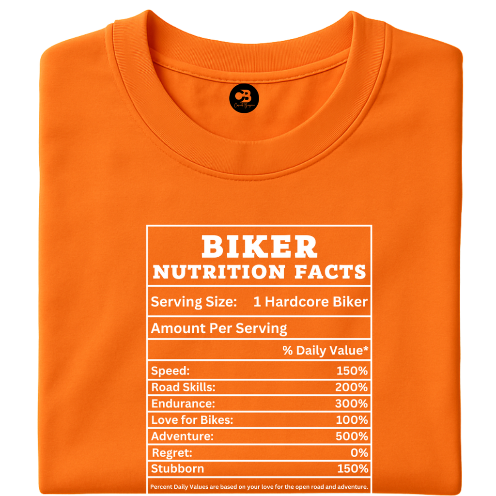Biker Nutrition Facts