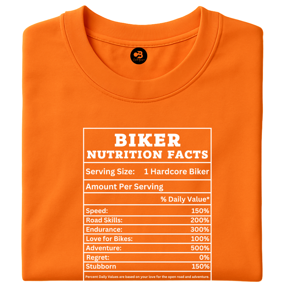 Biker Nutrition Facts