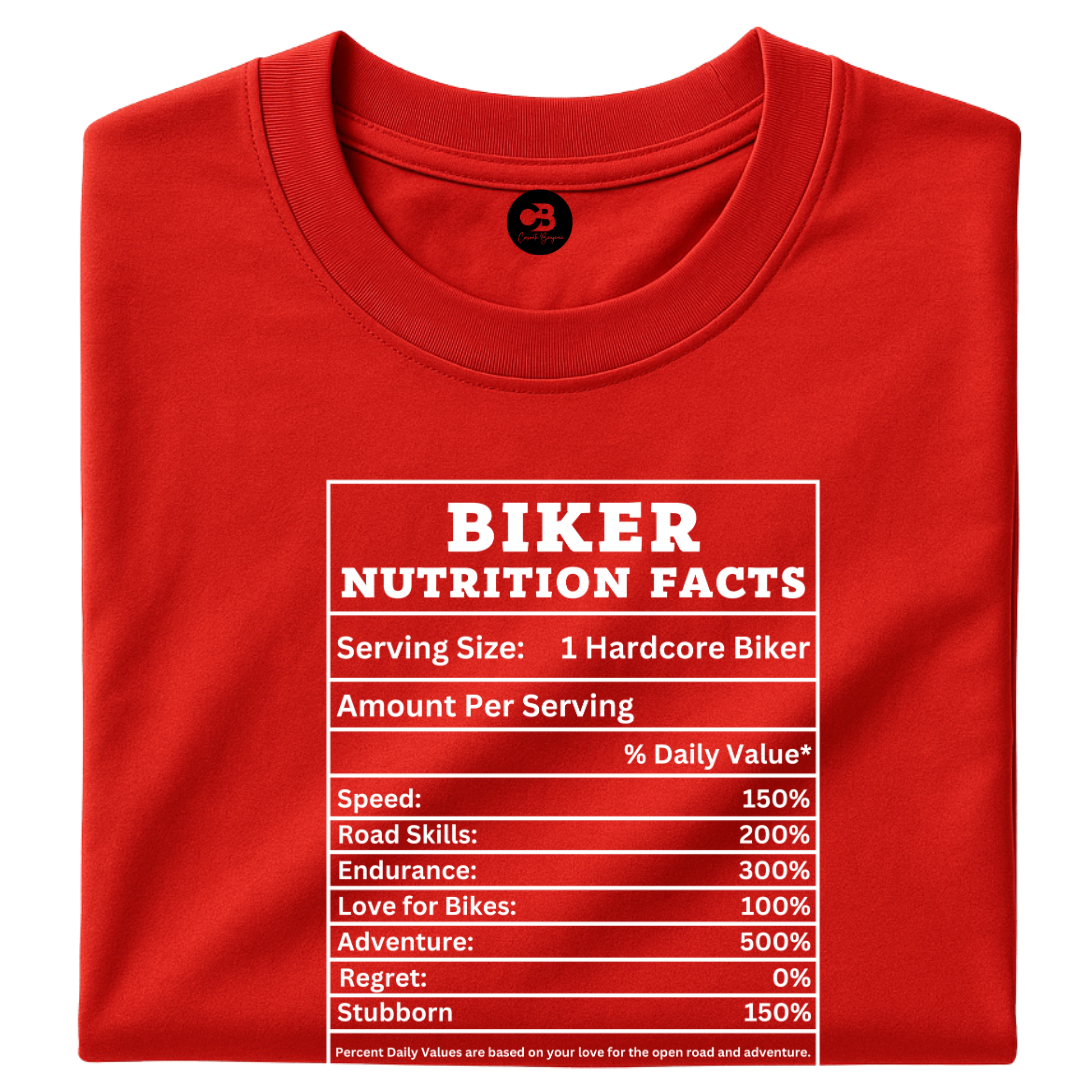 Biker Nutrition Facts